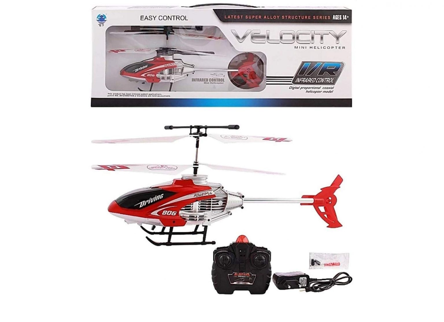 velocity helicopter remote