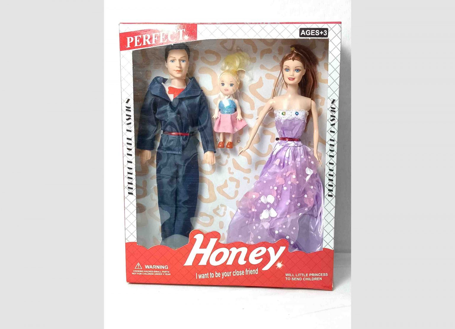Set of Couple doll with a baby – Sellet - Main Image