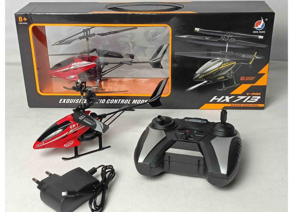 HX 713 Black Box Helicopter R c rc remote control Sellet