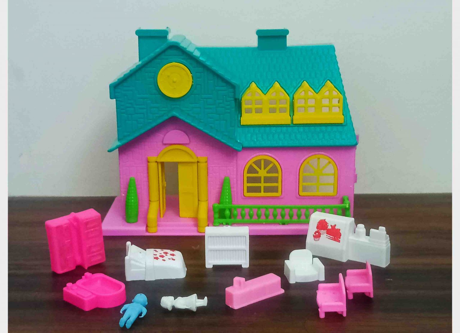 Doll House with Furniture Single house – Sellet