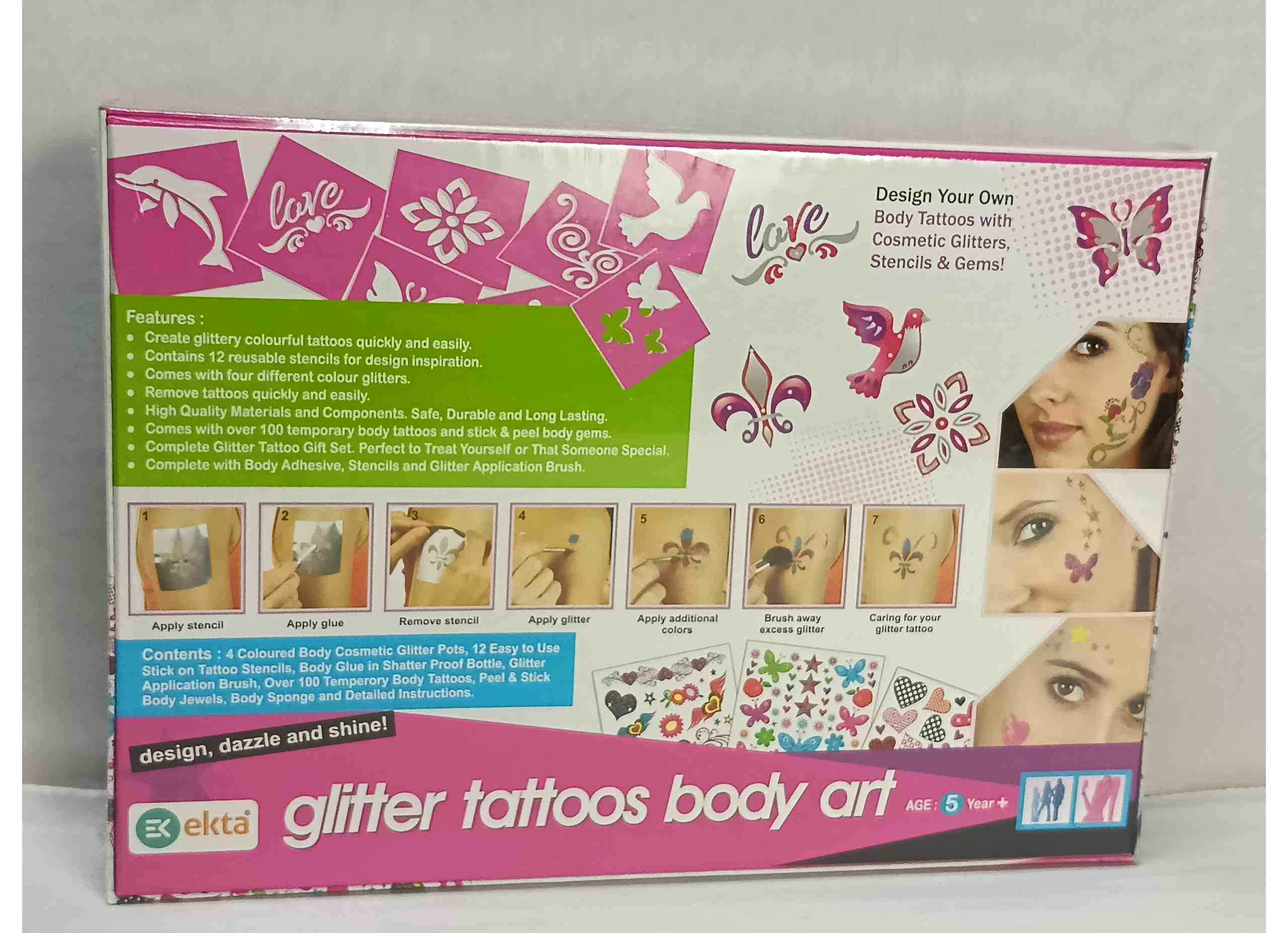 Wholesale Temporary Tattoo Stamp Henna Glitter Stencils For Small Image,  Body Painting, And Template Printing Stiant Paper Tattoo Stickers 230701  From Lian07, $25.05 | DHgate.Com