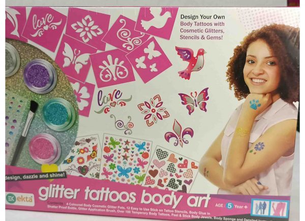 Body Accents Glitter Tattoos by Johnson And Mayer - Ronjo Magic