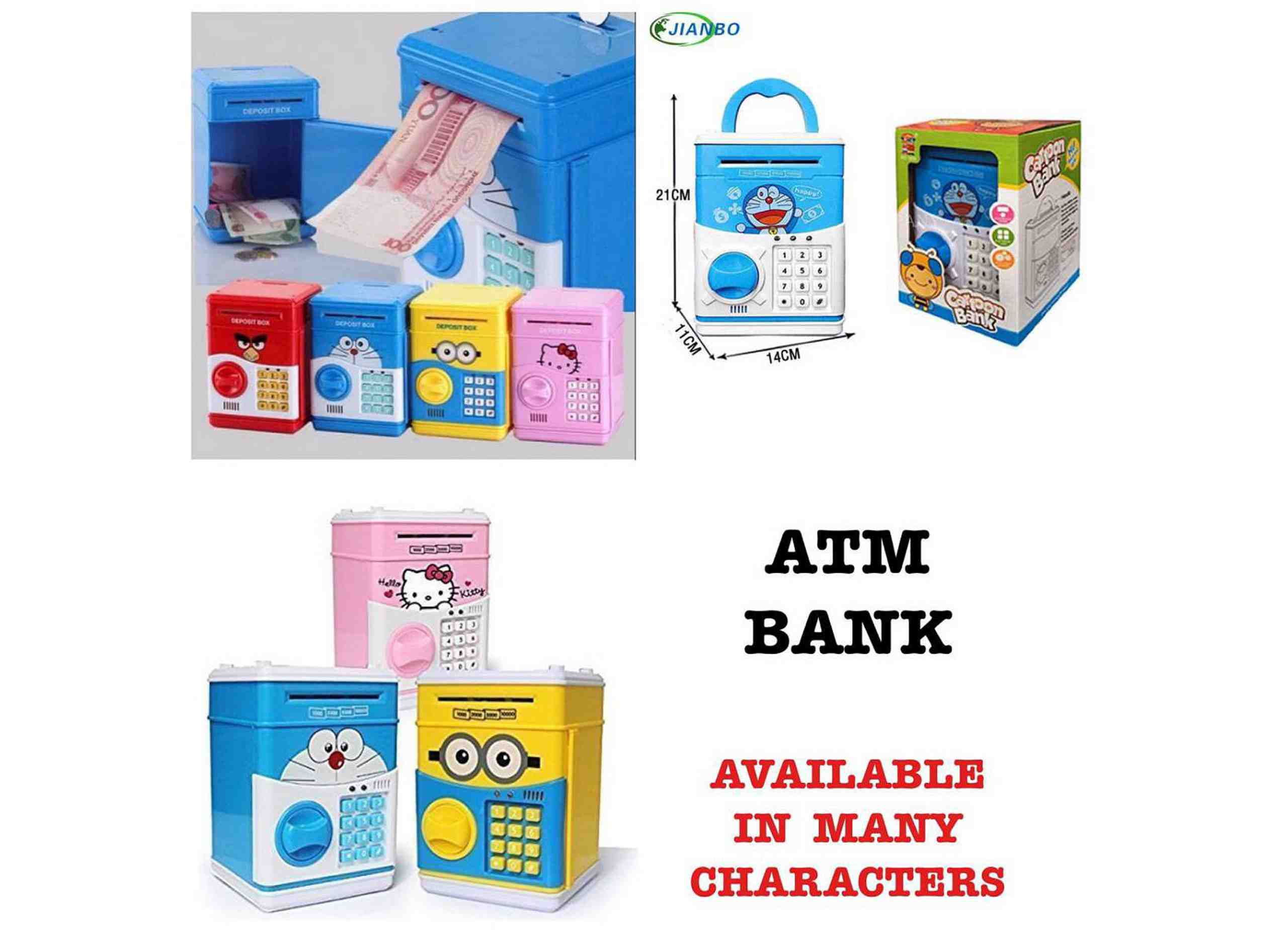 ATM machine assorted designs battery operated – Sellet