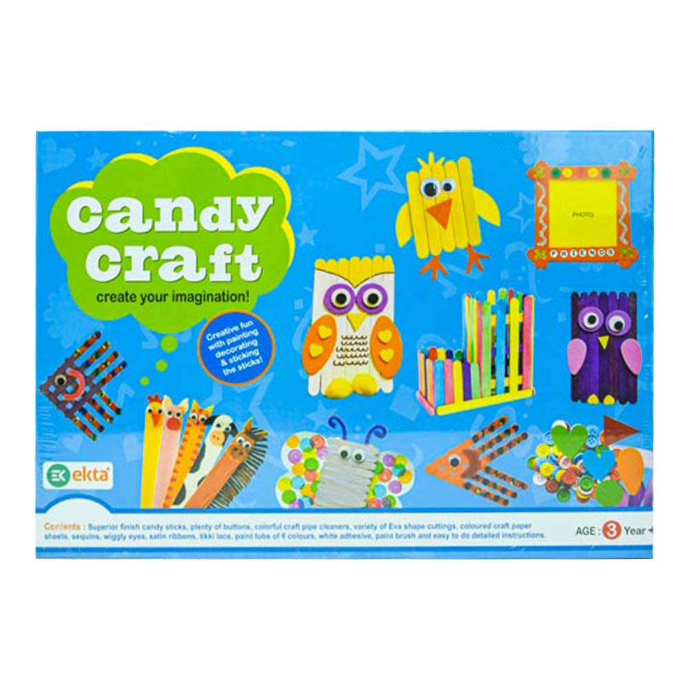 Candy Craft Learn Creativity, Art And Craft, Best Out Of Waste With  Ice-Cream Sticks Gifting Game For Kids Both Boy And Girl Indoor Game For  Kids| | Easy Candy Crafts | isgb.edu.ar