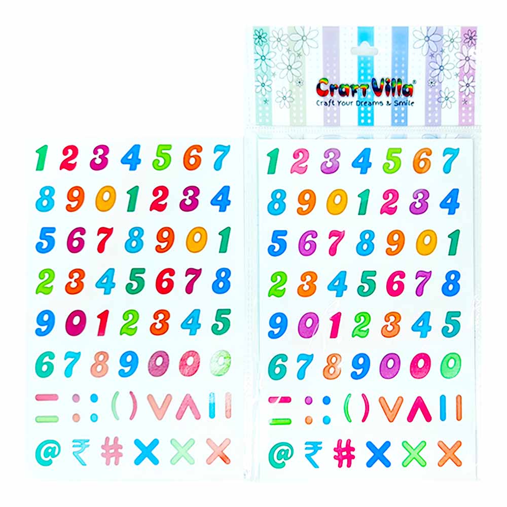 CRAFTY NUMBERS – Sellet
