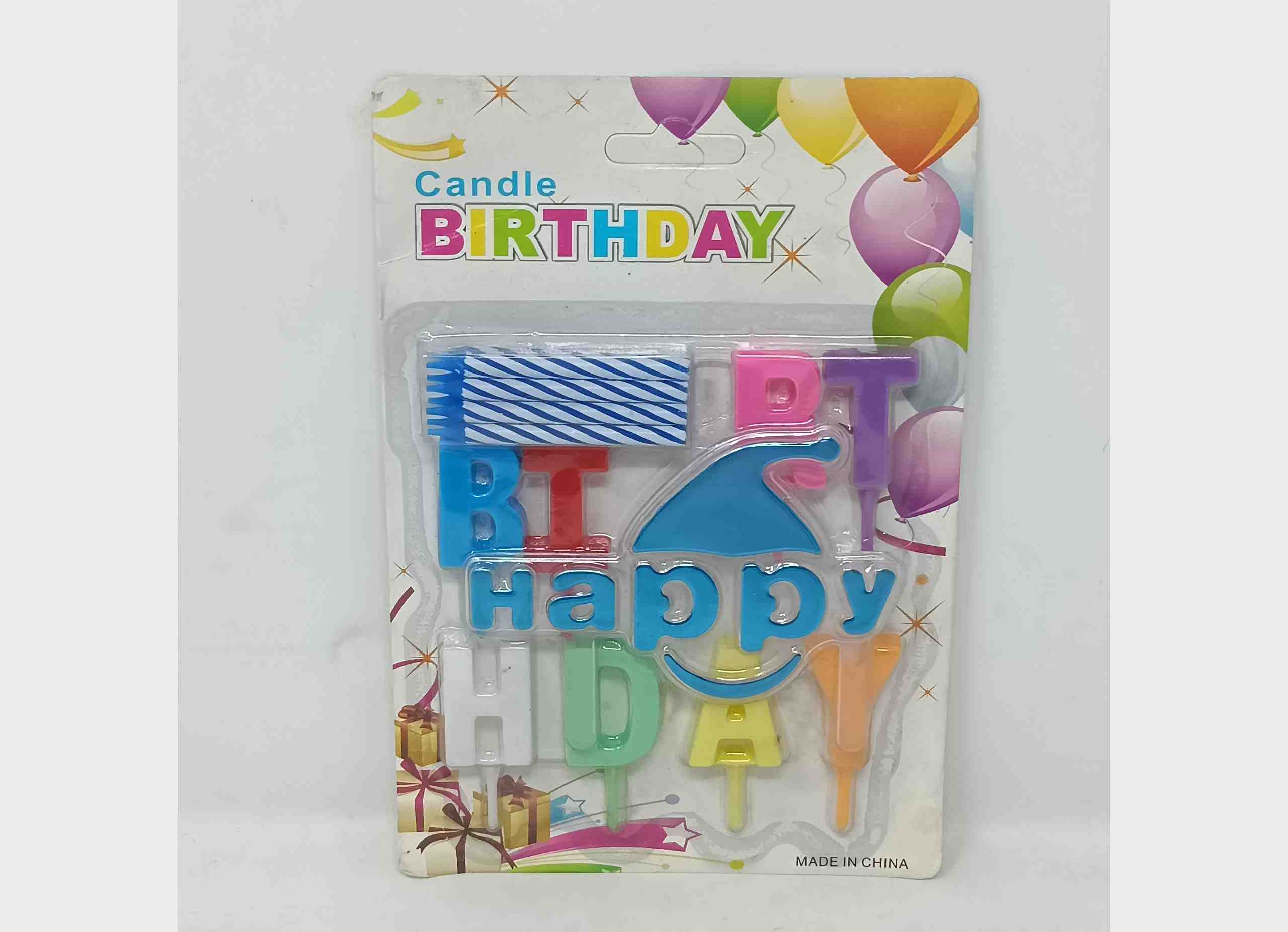 Happy birthday candle cake topper SELLET
