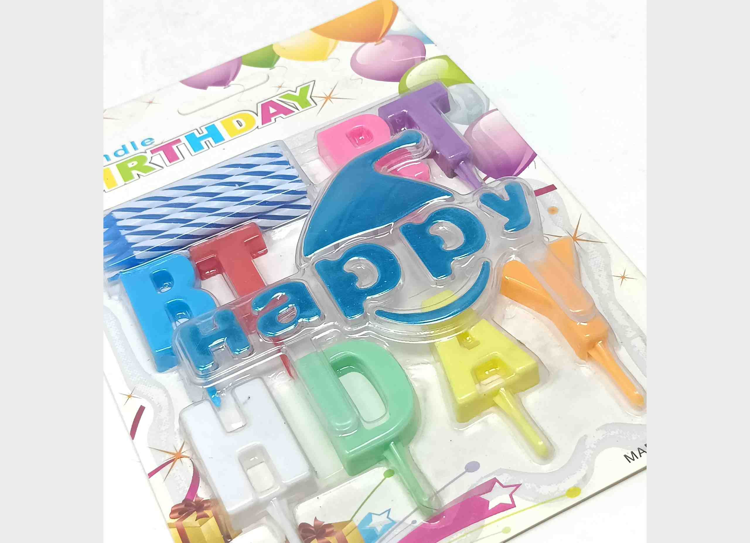 Happy birthday candle cake topper SELLET