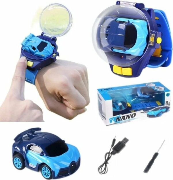 HEZKOL Mini Remote Control Watch Car Cartoon Toy Wrist Racing Car Watch Toy  For Kids - Mini Remote Control Watch Car Cartoon Toy Wrist Racing Car Watch  Toy For Kids . shop