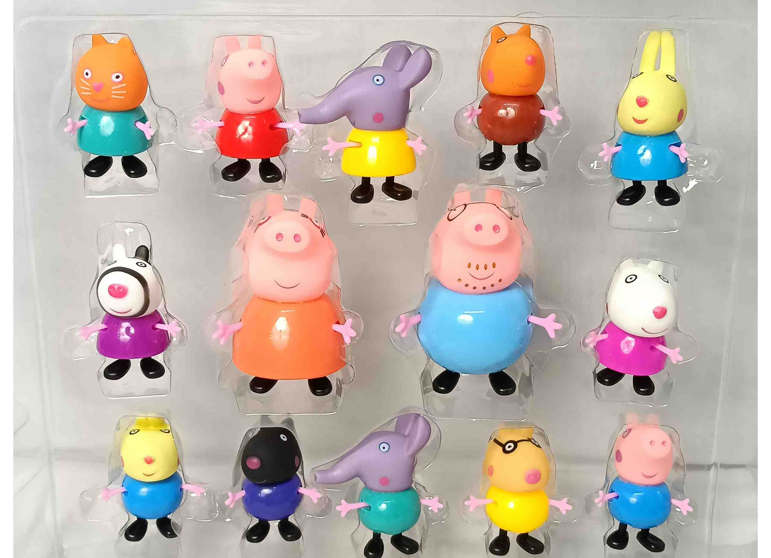 Peppa cheap figure set