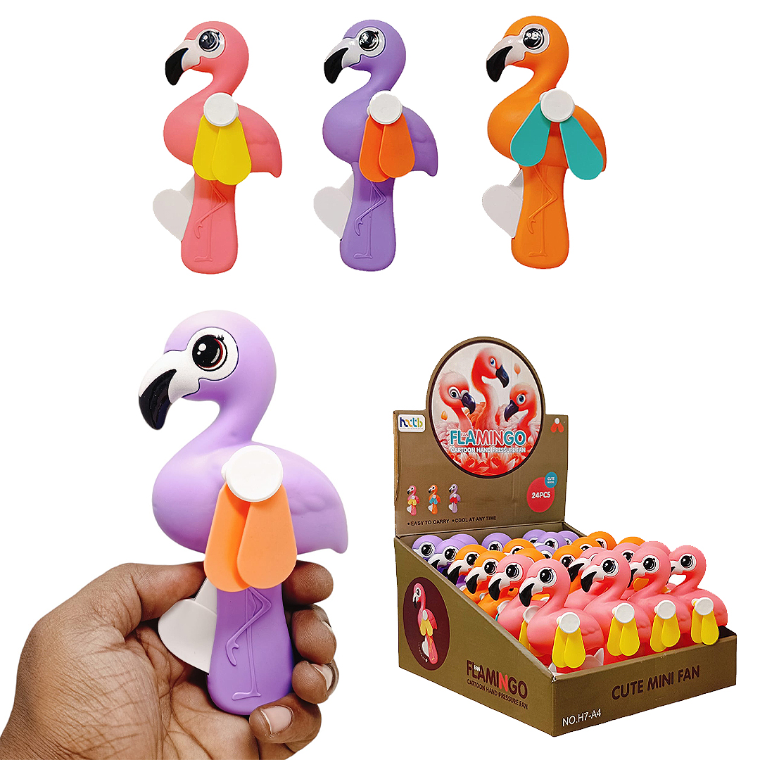24 Pcs) Flamingo Manual Fan – Sellet