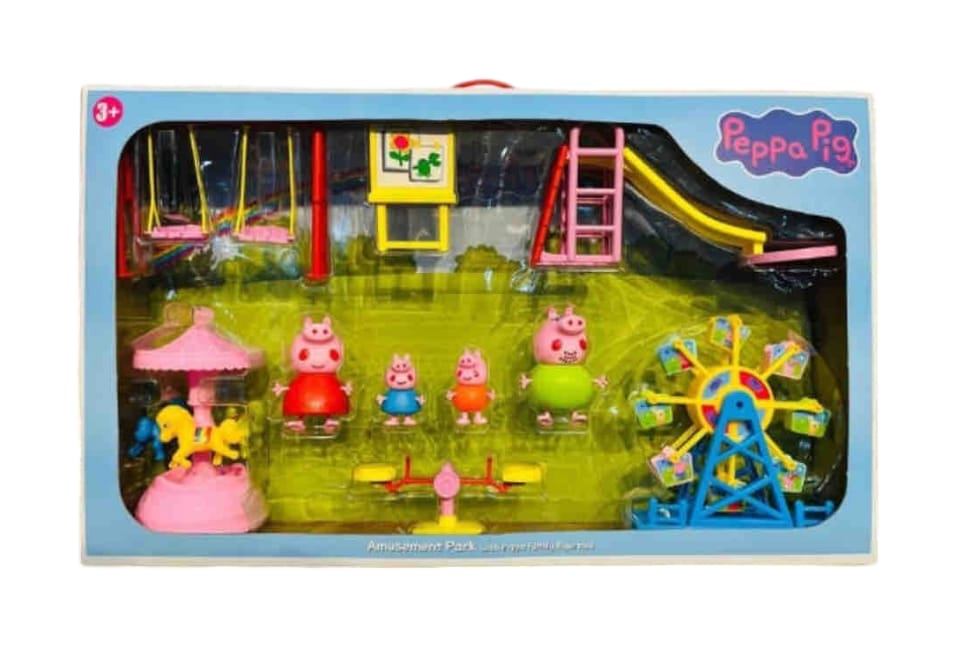 Peppa Pig Playground Set with Peppa Pig Family – Sellet