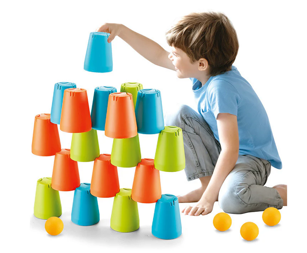 24 Pcs Blocks Quick Stack Cups Game – Sellet