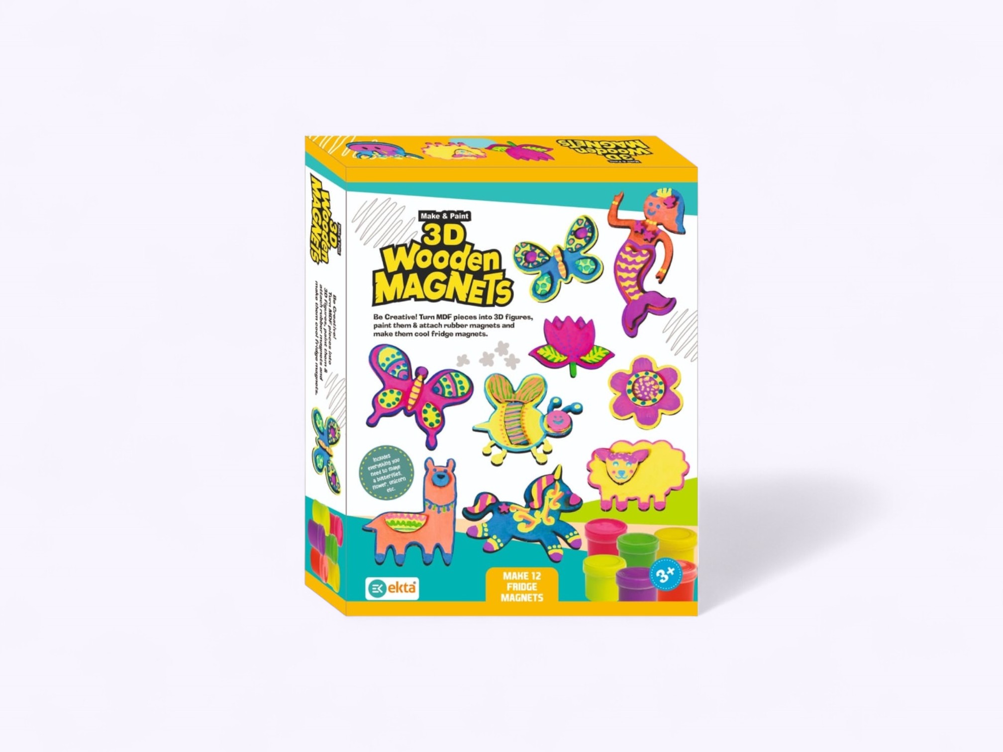 Already Upload) 3D Wooden Magnets Ekta – Sellet