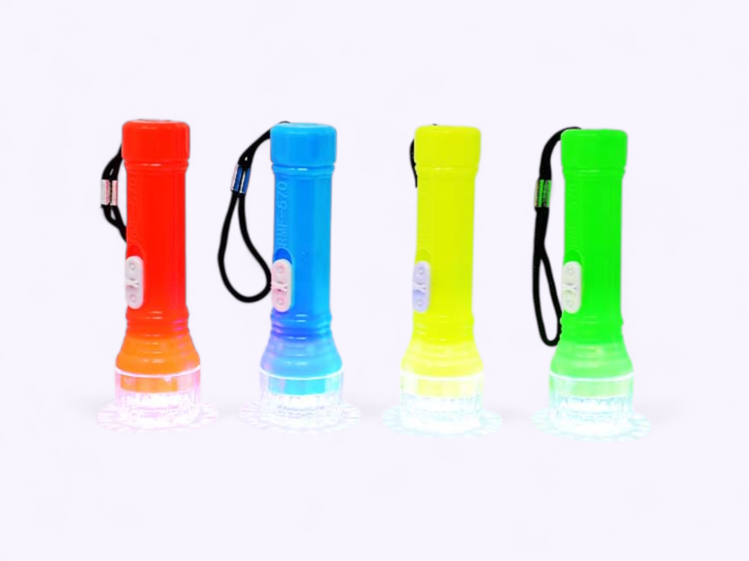 12pc) Multicolour Torch keyring With Battery – Sellet